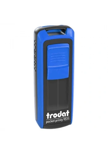 Trodat Cep Kaşe P4 38x14 MM Mavi,Mavi Keçe 9511