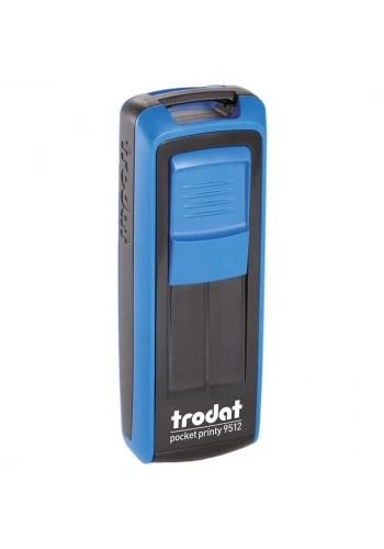 Trodat Cep Kaşe P4 47x18 MM Mavi Mavi Keçe 9512