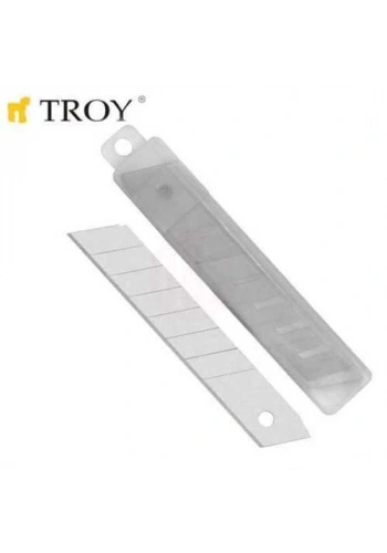 Troy 21610 Maket Bıçağı Yedek Bıçakları (80x9mm)
