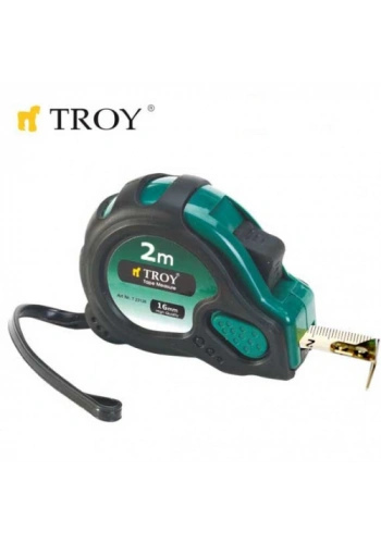Troy 23122 Stoperli Şerit Metre (2mx16mm)