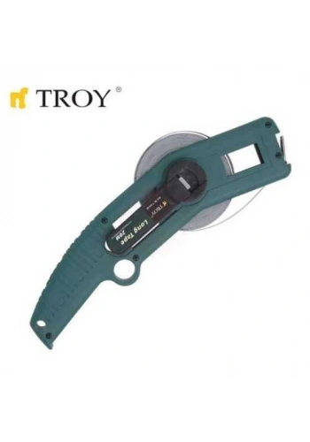 Troy 23143 İskandil Çelik Metre (30m, 13×0.18mm)