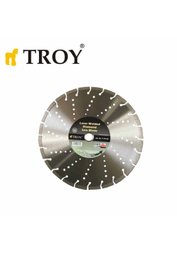 Troy 27135 Elmas Kesici Disk, Beton, Kuru Kesim , 350mm