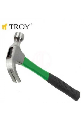 Troy 27246 Fiberglas Saplı Çatal Çekiç (600gr)