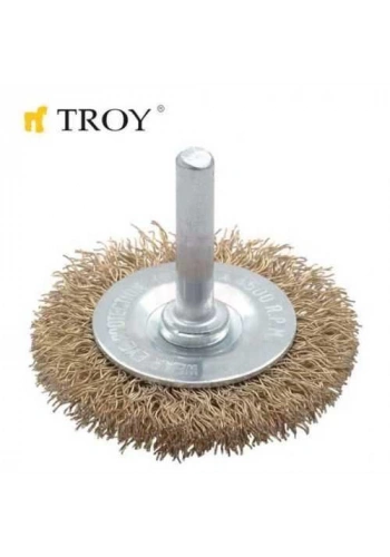 Troy 27703-75 Pimli Daire Fırça (75mm)
