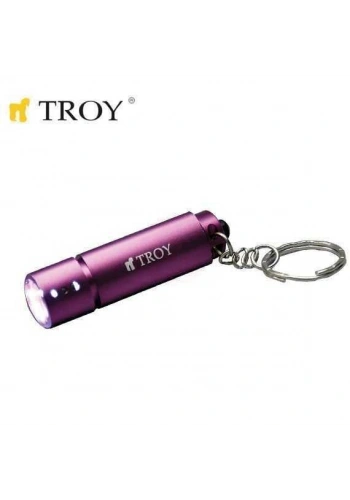 Troy 28086 Mini LED El Feneri ve Anahtarlık, 1 Adet