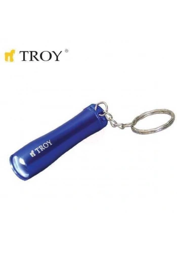 Troy 28087 Mini LED El Feneri ve Anahtarlık, 1 Adet