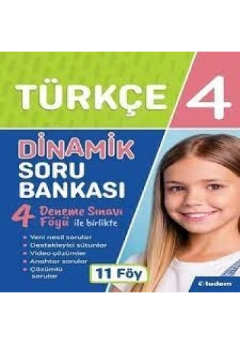 Tudem 4.Sınıf Türkçe Dinamik Soru Bankası