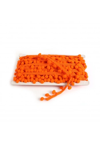 Turuncu Ponpon Şerit