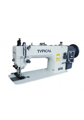 Typical GC-0303CXQ Mekanik Çift Pabuç Tek İgne Kenar Bıçaklı Dikiş Makinesi