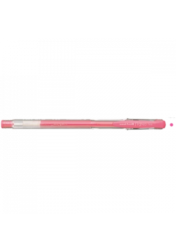Uni-Ball Roller Kalem Signo Fine Jel Bilye Uç 0.7 MM Fosforlu Pembe UM-100