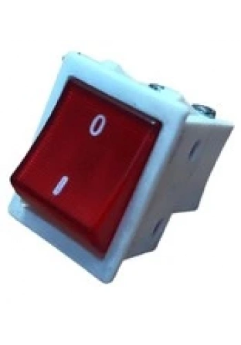 Ütü Işıklı Anahtar Beyaz Gövdeli / TY ANH GNS1