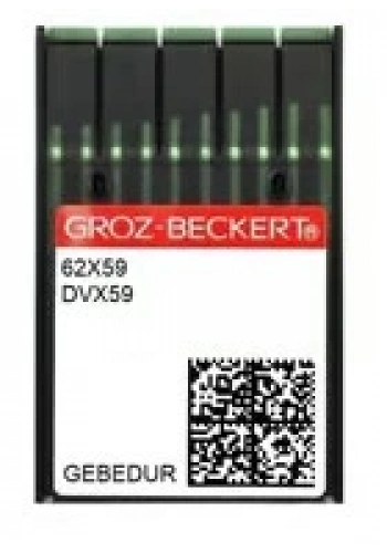 Uzun Lastik Dikiş İğnesi / DVX59 (62X59) GEBEDUR 24/180 100ADET