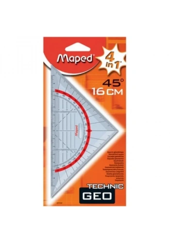 Maped Geometric Gönye 16cm 45°