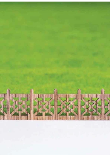 Eshel Maket Klasik Ahşap Çit 1/50 2li