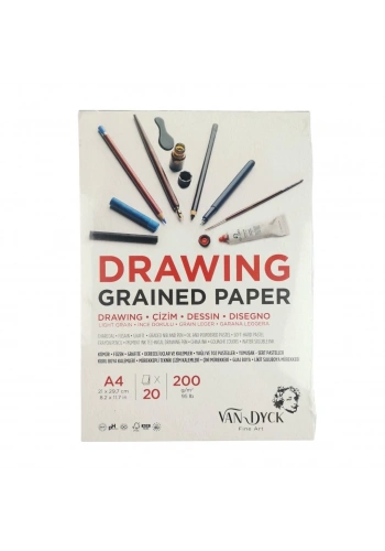 Van Dyck Drawing Eskiz Defter A4 200gr 20 Yaprak