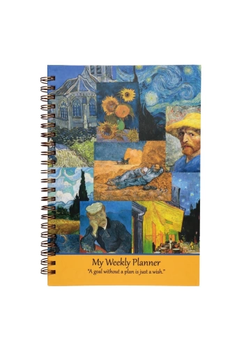 Van Gogh 14x20 Plan Defteri İmpressions Collage