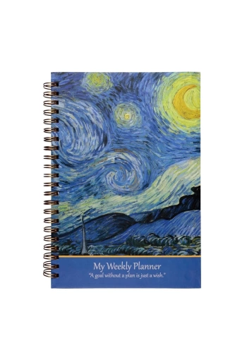 Van Gogh 14x20 Plan Defteri Starry Night