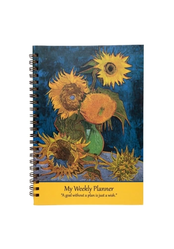 Van Gogh 14x20 Plan Defteri Sunflowers