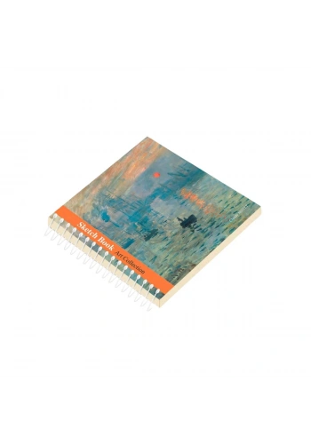 Van Gogh Eskiz Defteri 10x10cm 90gr 50yp Spiralli Impression Sunrise