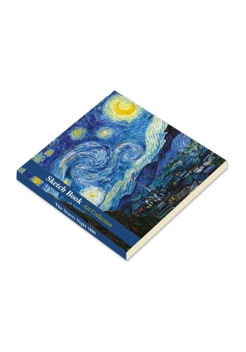 Van Gogh Eskiz Defteri 20x20cm 90gr 60yp The Starry Night 1889