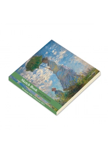 Van Gogh Eskiz Defteri 20x20cm 90gr 60yp Woman With Parasol 1875