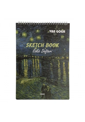 Van Gogh Eskiz Defteri A4 160gr 40yp Ren Nehri