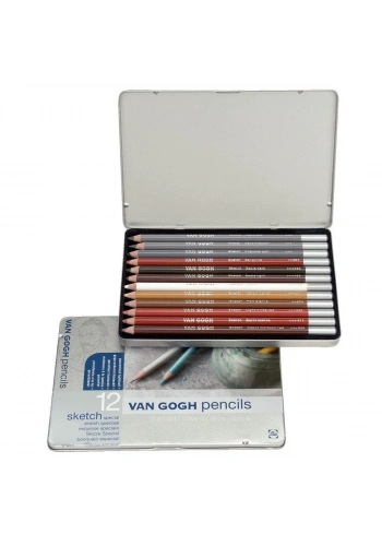 Van Gogh Sketch Special Eskiz Grafit Kalem Seti 12li