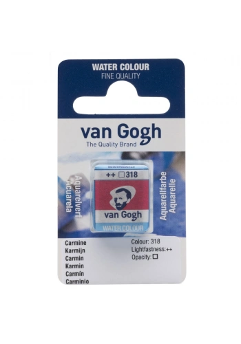 Van Gogh Watercolour Pan Carmine 318