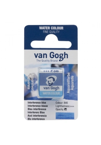 Van Gogh Watercolour Pan Interference Blue 846