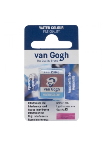 Van Gogh Watercolour Pan Interference Red 845