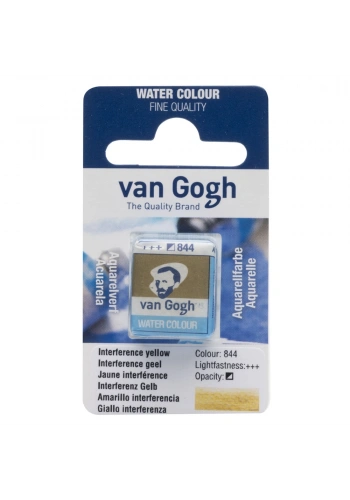 Van Gogh Watercolour Pan Interference Yellow 844