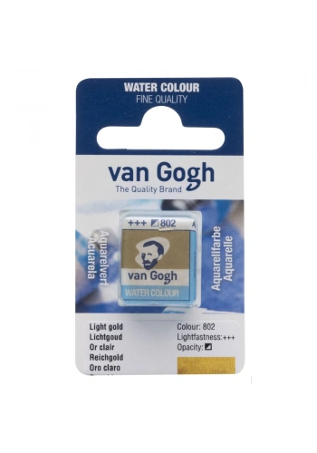 Van Gogh Watercolour Pan Light Gold 802