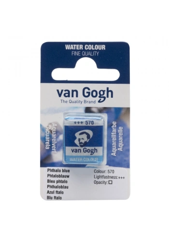 Van Gogh Watercolour Pan Phthalo Blue (Primary) 570