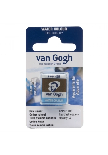 Van Gogh Watercolour Pan Raw Umber 408