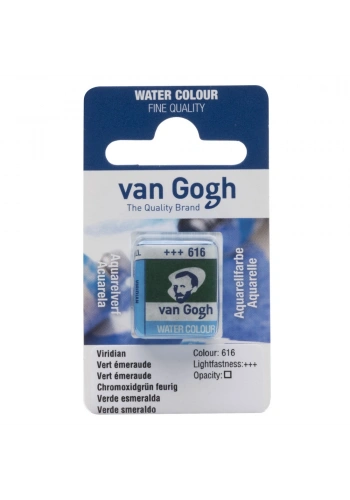 Van Gogh Watercolour Pan Viridian 616