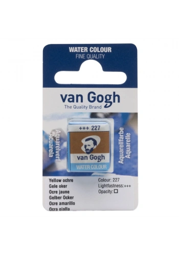 Van Gogh Watercolour Pan Yellow Ochre 227
