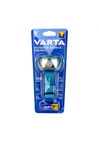 Varta 16650 Outdoor Sports H10 Pro Kafa Feneri 3AAA