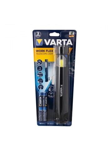 Varta 18646 Work Flex Teleskop Aydınlatma 5W Led Fener 4xAA