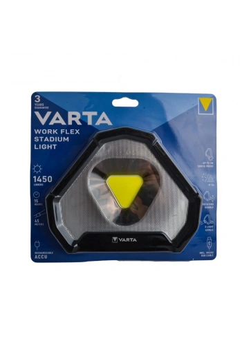 Varta 18647 Work Flex Stadyum Işığı Cob Led Şarjlı Fener