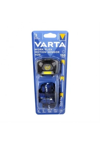 Varta 18648 Work Flex Motionsensor H20 Hareket Sensörlü Kafa Feneri 3AAA