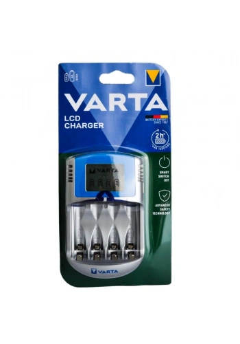 Varta 57070 LCD 12V + USB Pil Şarj Cihazı