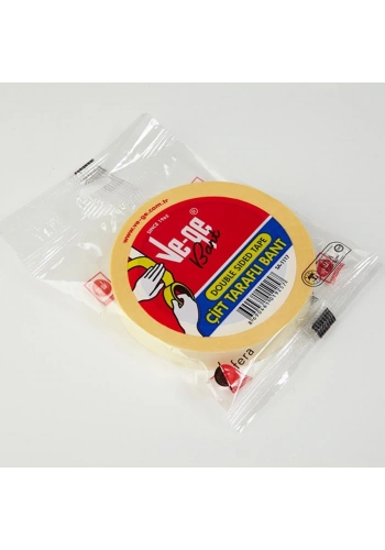 Vege Çift Taraflı Bant 18mmx25mt