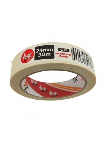 Vege Maskeleme Kağıt Bandı GP 24mmx30mt