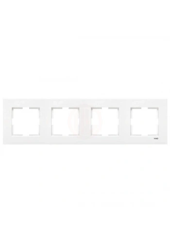 Viko KARRE 4 LÜ ÇERÇEVE BEYAZ