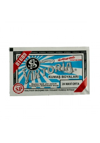 Viktoria Kumaş Boya 10gr 24 Mavi Orta