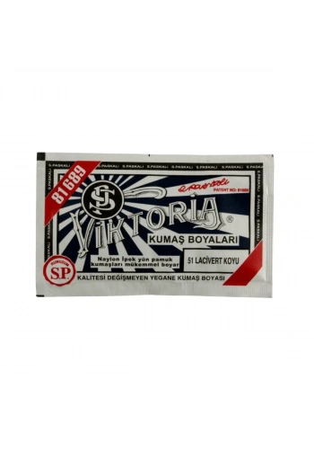 Viktoria Kumaş Boya 10gr 51 Lacivert Koyu