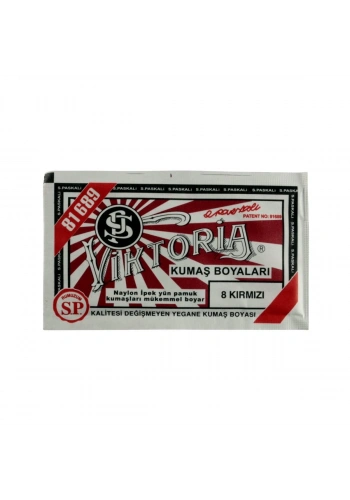 Viktoria Kumaş Boya 10gr 8 Kırmızı