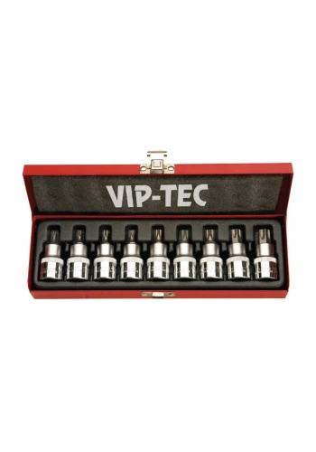 Vip-Tec Lokmalı Torx Uç Takımı 1/2 İnç 9 Parça (VT118900) - VT118900