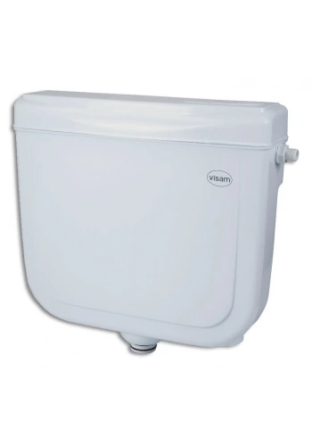 Visam Klozet Üstü Rezervuar Deniz 2000 Stoplu Düz Dirsekli