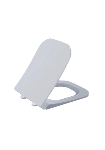 Visam Orkide Klozet Kapağı Üstten Sıkmalı Termoplast Yavaş Kapanan Plastik Menteşeli